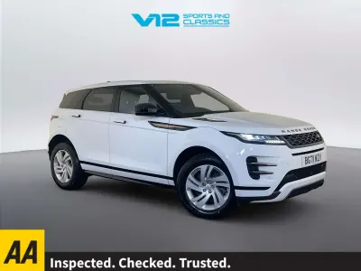 Begagnad Land Rover Range Rover evoque R-Dynamic 204 HK (150 kW) 2021 Vit SUV