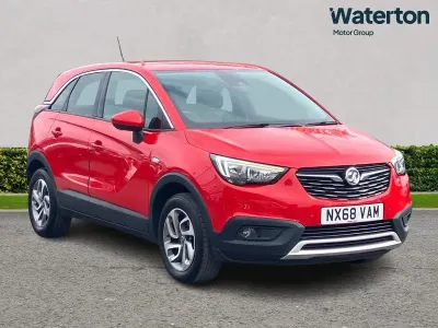 Used Vauxhall Crossland X S 120 HP (88 kW) 2018 Red SUV
