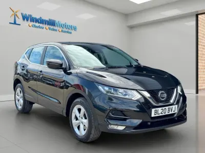 Used Nissan Qashqai Acenta Premium 115 HP (84 kW) 2020 Black SUV