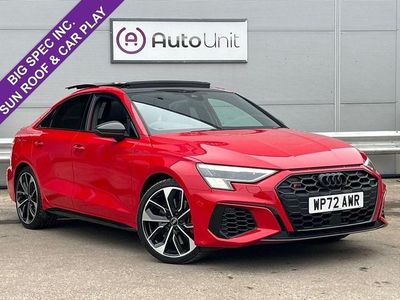 Used Audi S3 Advanced 310 HP (228 kW) 2022 Red Sedan