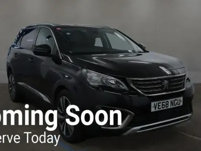 Used Peugeot 5008 Allure 130 HP (95 kW) 2019 Black SUV