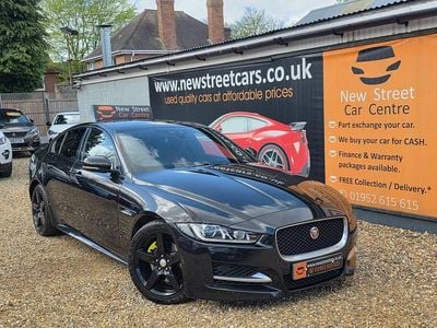 Used Jaguar XE R-Sport 180 HP (132 kW) 2016 Black Sedan