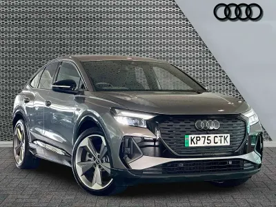 Used Audi Q4 e-tron Black Edition 210 kW (286 HP) 2025 Grey SUV