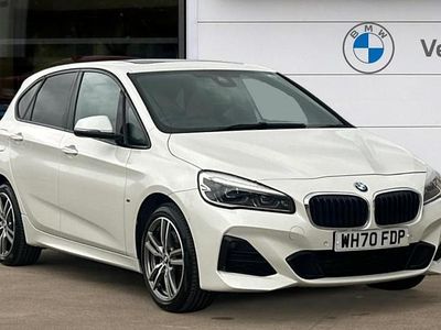 Used BMW 225 Active Tourer iPerformance 221 HP (162 kW) 2020 White MPV