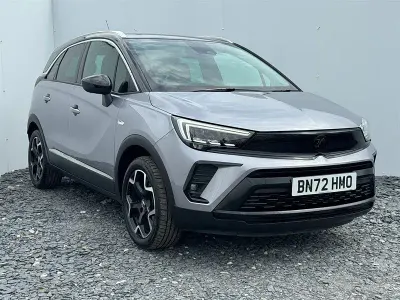 Used Vauxhall Crossland Ultimate 110 HP (80 kW) 2022 Grey SUV