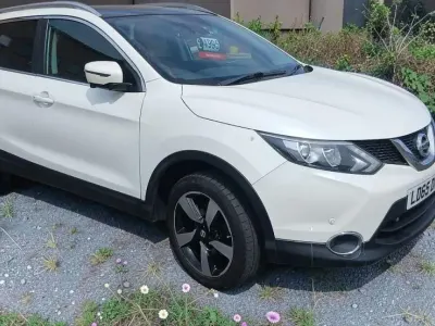 Used Nissan Qashqai N-TEC 110 HP (80 kW) 2015 White SUV
