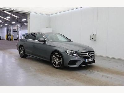 Begagnad Mercedes E220 AMG line 194 HK (142 kW) 2017 Grå Sedan