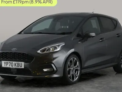 Used Ford Fiesta ST-Line 125 HP (91 kW) 2020 Grey Hatchback