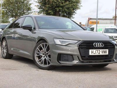 Grey Used 2022 Audi A6 Black Edition Sedan | £23,690 (Fair price)