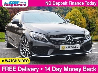 used Mercedes C220 C ClassAMG Line 2.1 [Premium] 9G Tronic Auto Coupe 2dr Glass Panoramic Roof