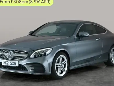 Usado Mercedes C200 AMG line 184 CV (135 kW) 2022 Coupe