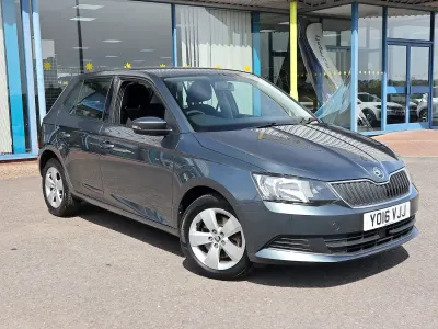 Used Skoda Fabia SE 110 HP (80 kW) 2016 Grey Hatchback