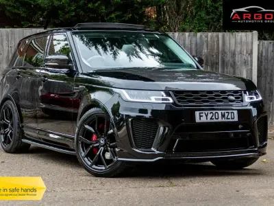 Used Land Rover Range Rover Sport SVR 567 HP (417 kW) 2020 Black SUV