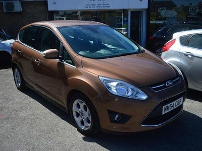 Begagnad Ford C-MAX Zetec 125 HK (91 kW) 2015 Brun Minibuss