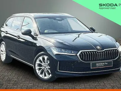 Used Skoda Superb SE L 150 HP (110 kW) 2026 Midnight black metallic Estate