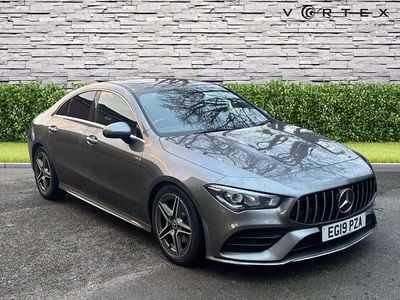 Grey Used 2019 Mercedes CLA180 AMG Line Premium Sedan | £15,750 (Fair price)