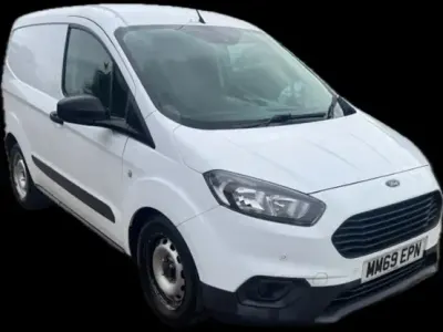 Used Ford Transit 100 HP (73 kW) 2020 White Van