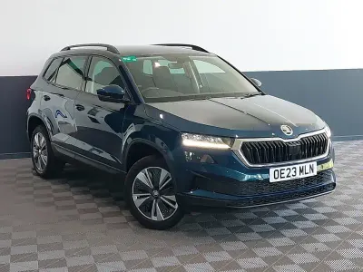 Used Skoda Karoq SE Drive 150 HP (110 kW) 2023 Blue SUV