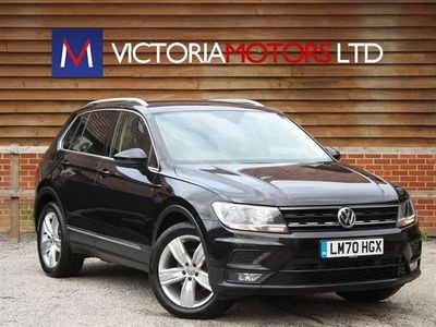Black Used 2020 VW Tiguan Match SUV | £18,495 (Good price)