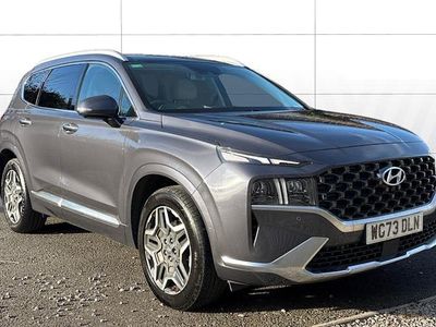 Blue Used 2023 Hyundai Santa Fe Ultimate SUV | £33,723 (A bit pricey)