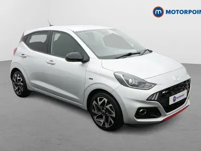 Używany Hyundai i10 N Line 101 KM (74 kW) 2022 Srebrny Hatchback