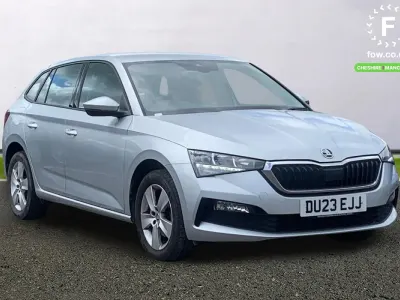 Used Skoda Scala SE 110 HP (80 kW) 2023 Silver Hatchback