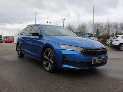 Used Skoda Octavia SportLine 110 HP (80 kW) 2025 Blue Estate
