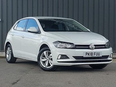 Used VW Polo SE 95 HP (69 kW) 2018 White Hatchback