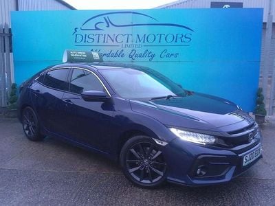Blue Used 2020 Honda Civic SR Hatchback | £11,249 (Fair price)
