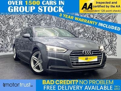 Grey Used 2018 Audi A5 Sportback S-Line Hatchback | £16,095 (Fair price)