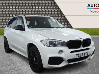 Used BMW X5 M Sport 313 HP (230 kW) 2015 White SUV