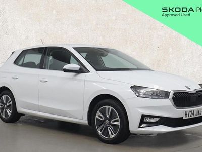 White Used 2024 Skoda Fabia SE L Hatchback | £16,762 (Fair price)