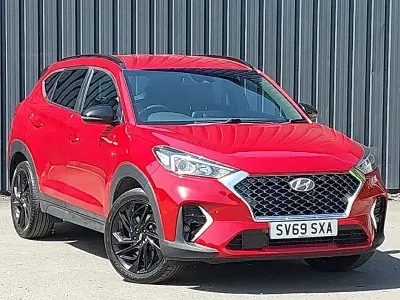 Used Hyundai Tucson N Line 177 HP (130 kW) 2019 Red SUV