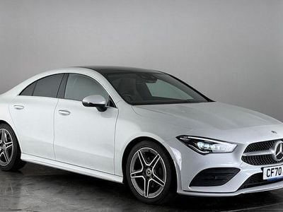 White Used 2021 Mercedes CLA180 AMG Line Premium Plus Sedan | £18,350 (Fair price)