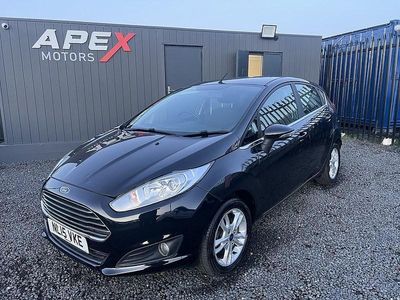Black Used 2015 Ford Fiesta Zetec Hatchback | £4,895 (Fair price)