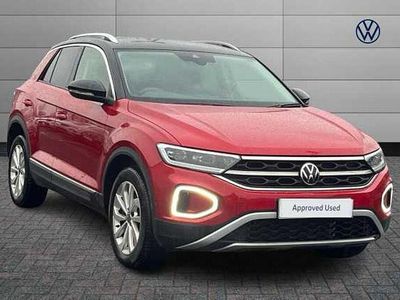 Red Used 2022 VW T-Roc Style SUV | £18,640 (Good price)