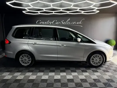 Used Ford Galaxy Zetec 150 HP (110 kW) 2018 Silver MPV