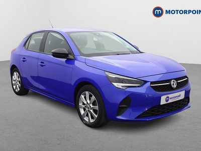 Used Vauxhall Corsa Design Edition 75 HP (55 kW) 2022 Blue Hatchback