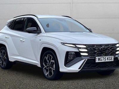 White New 2025 Hyundai Tucson N Line SUV | £27,999 (Good price)