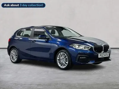 Begagnad BMW 118 Comfort Edition 138 HK (101 kW) 2019 Blå Halvkombi