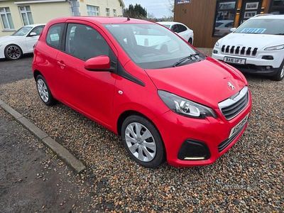 Red Used 2017 Peugeot 108 Active Hatchback | £3,995 (Fair price)