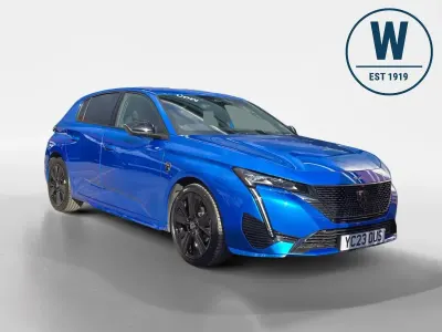 Second-hand Peugeot 308 GTi 130 CP (95 kW) 2023 Albastru Hatchback