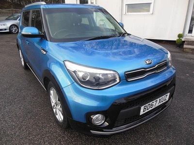 Blue Used 2017 Kia Soul SUV | £8,250 (Fair price)
