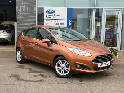 Used Ford Fiesta Zetec 2017 Brown Hatchback