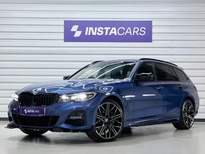 Used BMW 330e M Sport 2021 Blue Estate