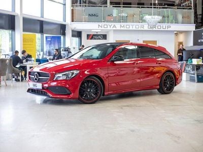 Red Used 2017 Mercedes CLA220 Shooting Brake AMG line Estate | £12,279 (Fair price)