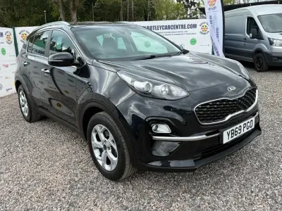 Begagnad Kia Sportage 134 HK (98 kW) 2019 Svart SUV