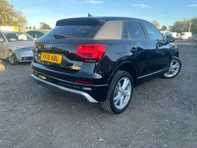 Used Audi Q2 S-Line 116 HP (85 kW) 2018 Black SUV