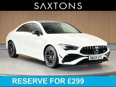 Used Mercedes CLA35 AMG Premium Plus 2024 White Coupe