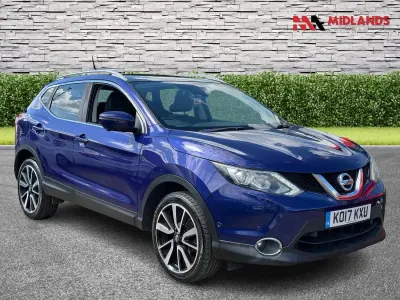 Używany Nissan Qashqai S 110 KM (80 kW) 2017 Niebieski SUV